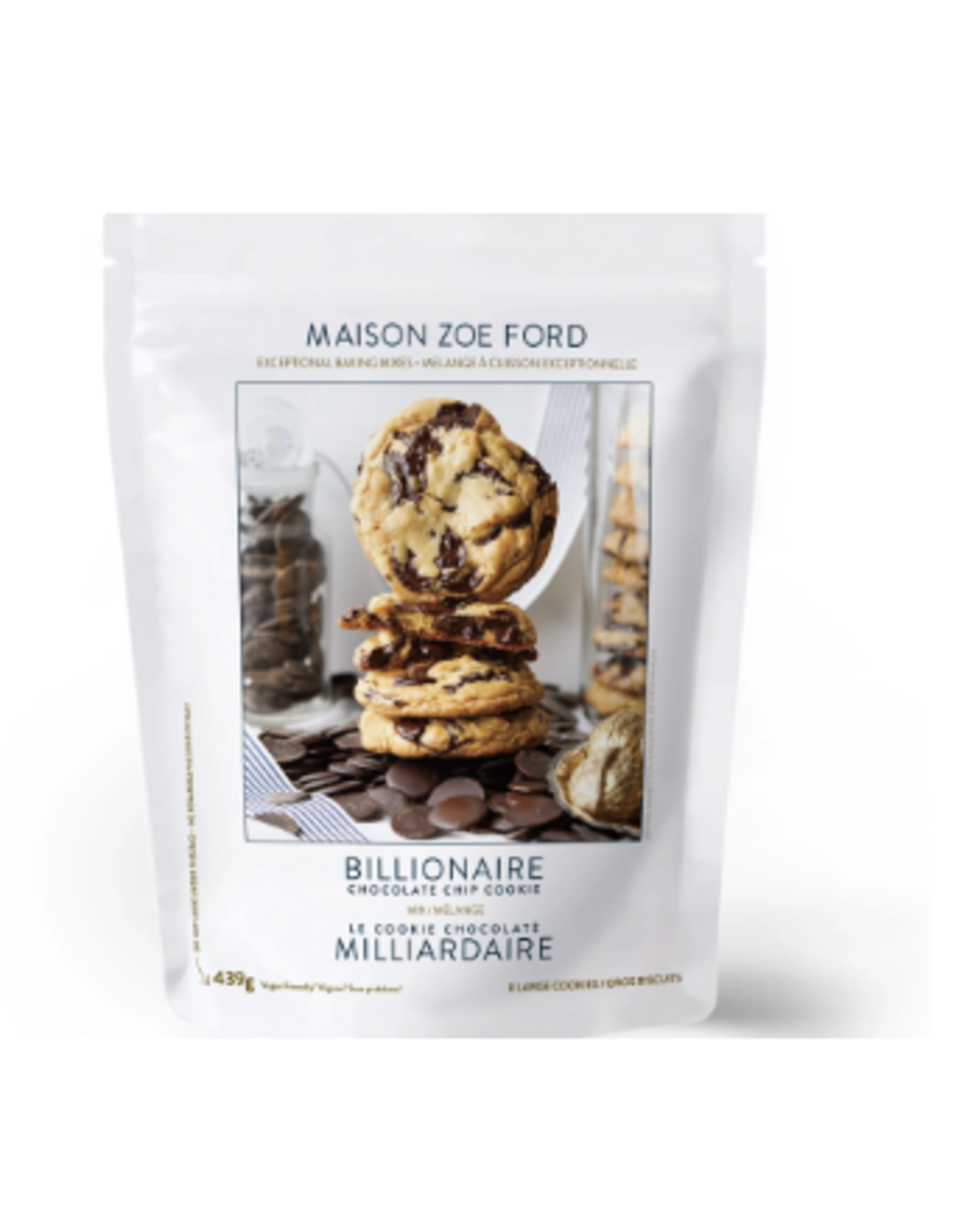 Zoe Ford Billionaire Chocolate Chip Cookie Mix