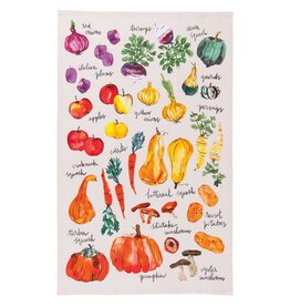 Veggie Stand Printed Dishtowel
