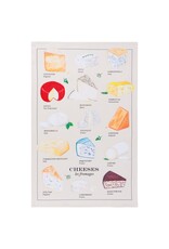 Les Fromages Printed Dishtowel