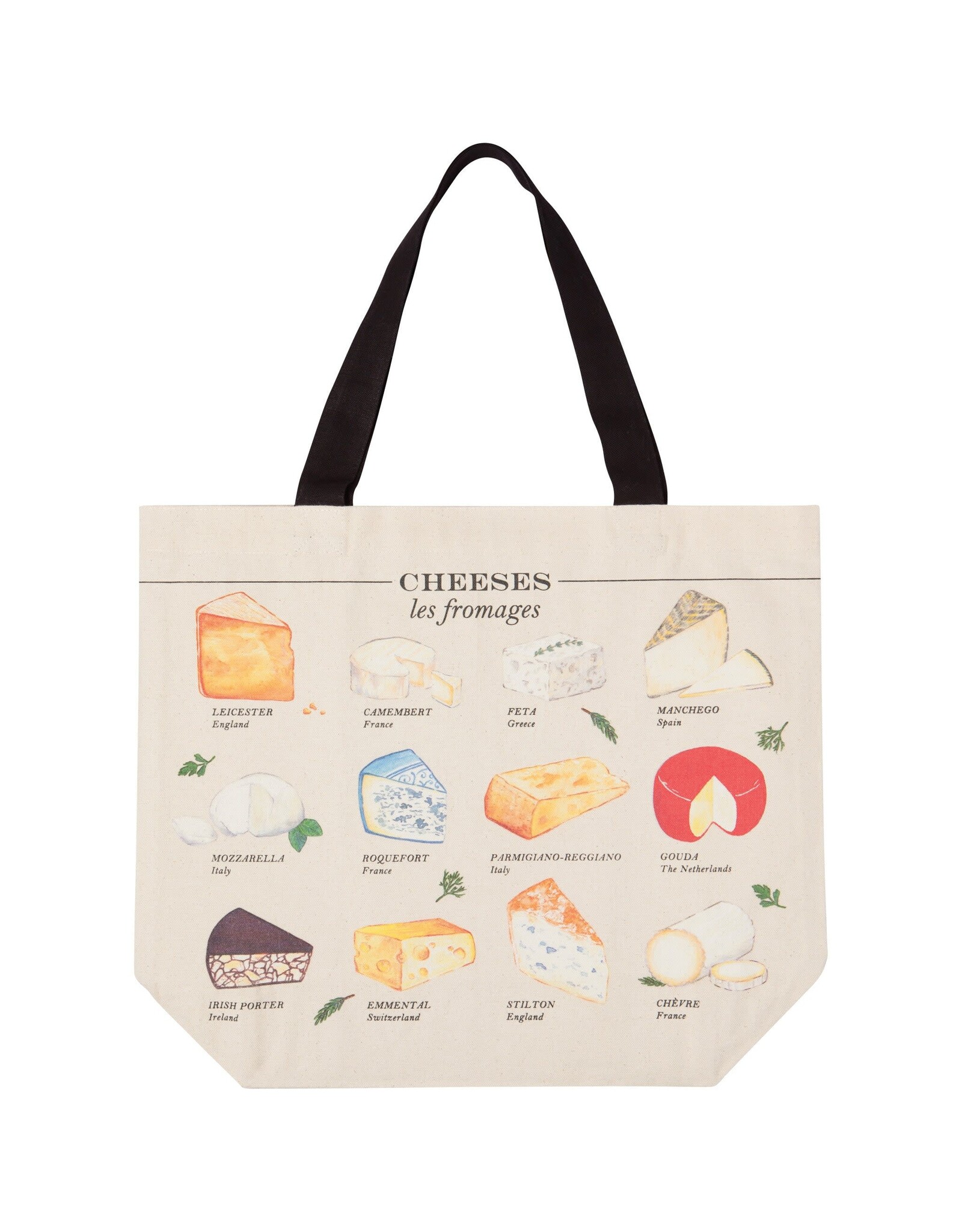 Les Fromages Tote Bag