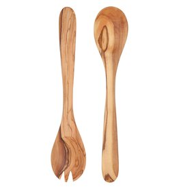 Olive Wood Salad Servers - Set/2