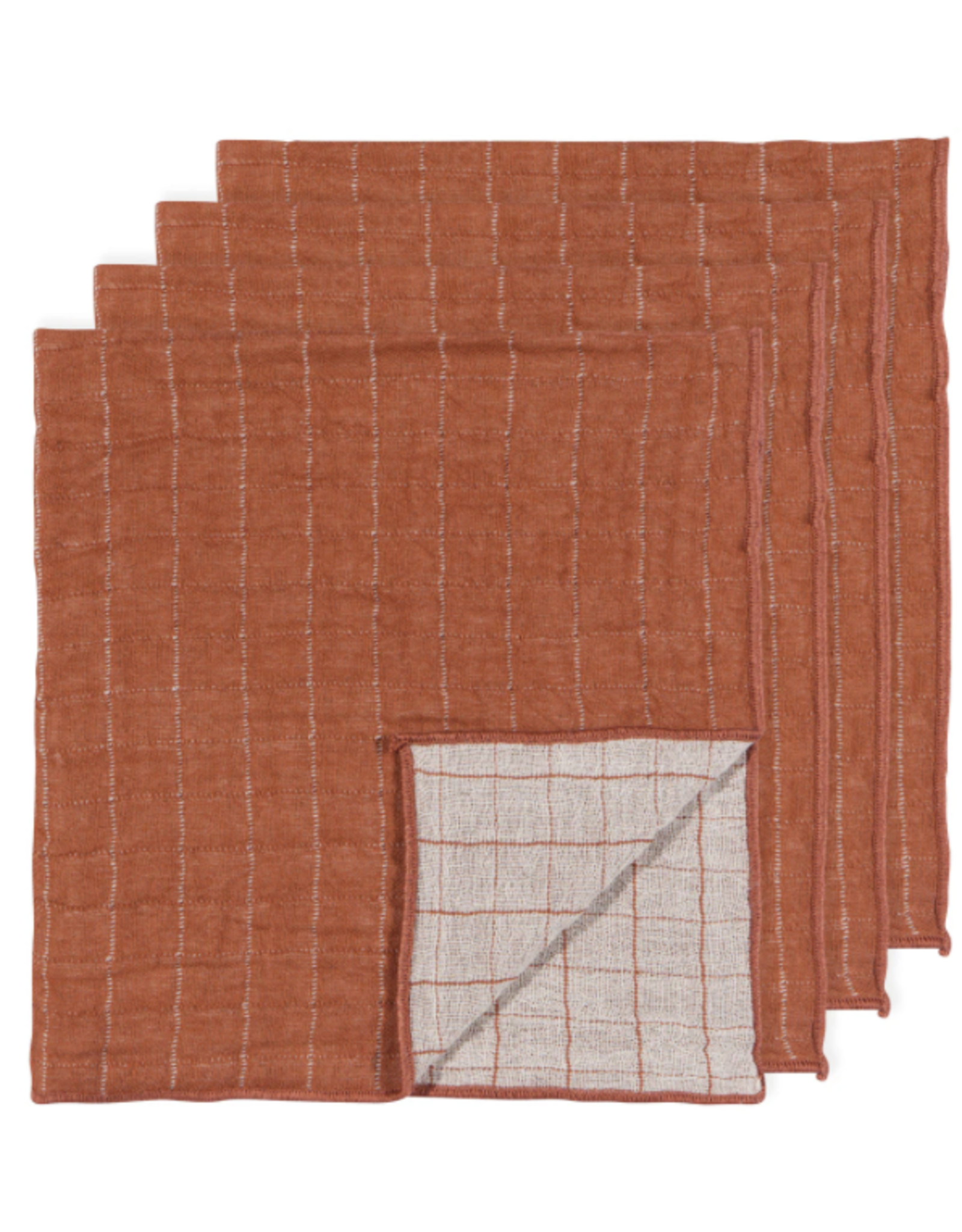 Cinnamon Stick Double Weave Napkins - Set of 4