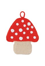 Toadstool Crochet Trivet