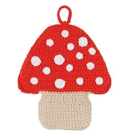 Toadstool Crochet Trivet