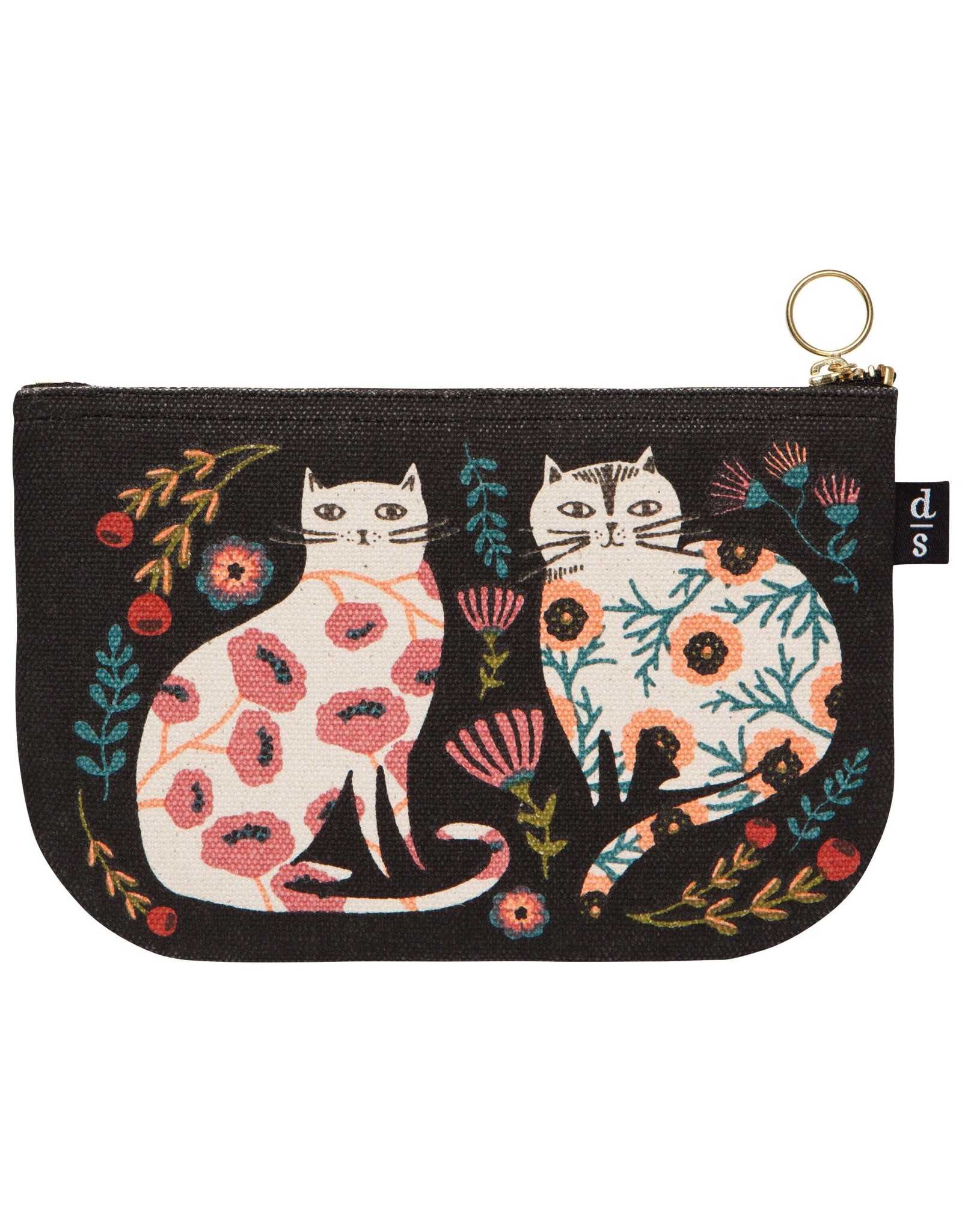 Catbloom Small Zipper Pouch
