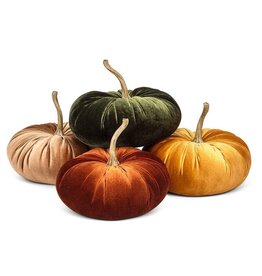 Large Velvet Pumpkin