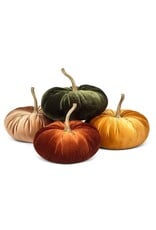 Large Velvet Pumpkin