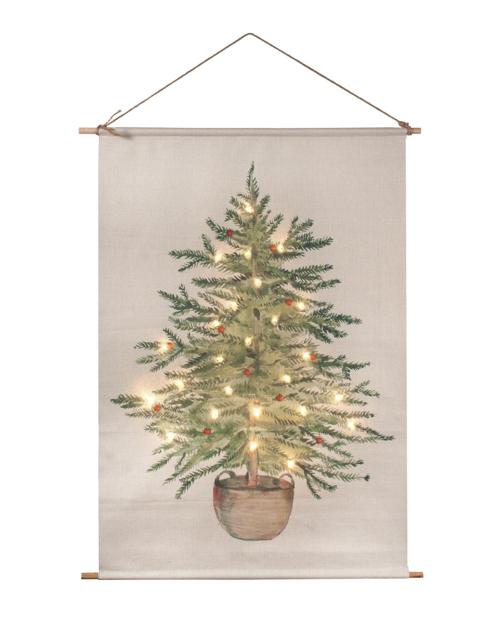 Tree w LED Lights Wall Art