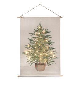Tree w LED Lights Wall Art