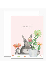 Thank You - Bunny Arranging Protea