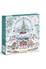 Alpine Village Snowglobe 500 Piece Foil Puzzle