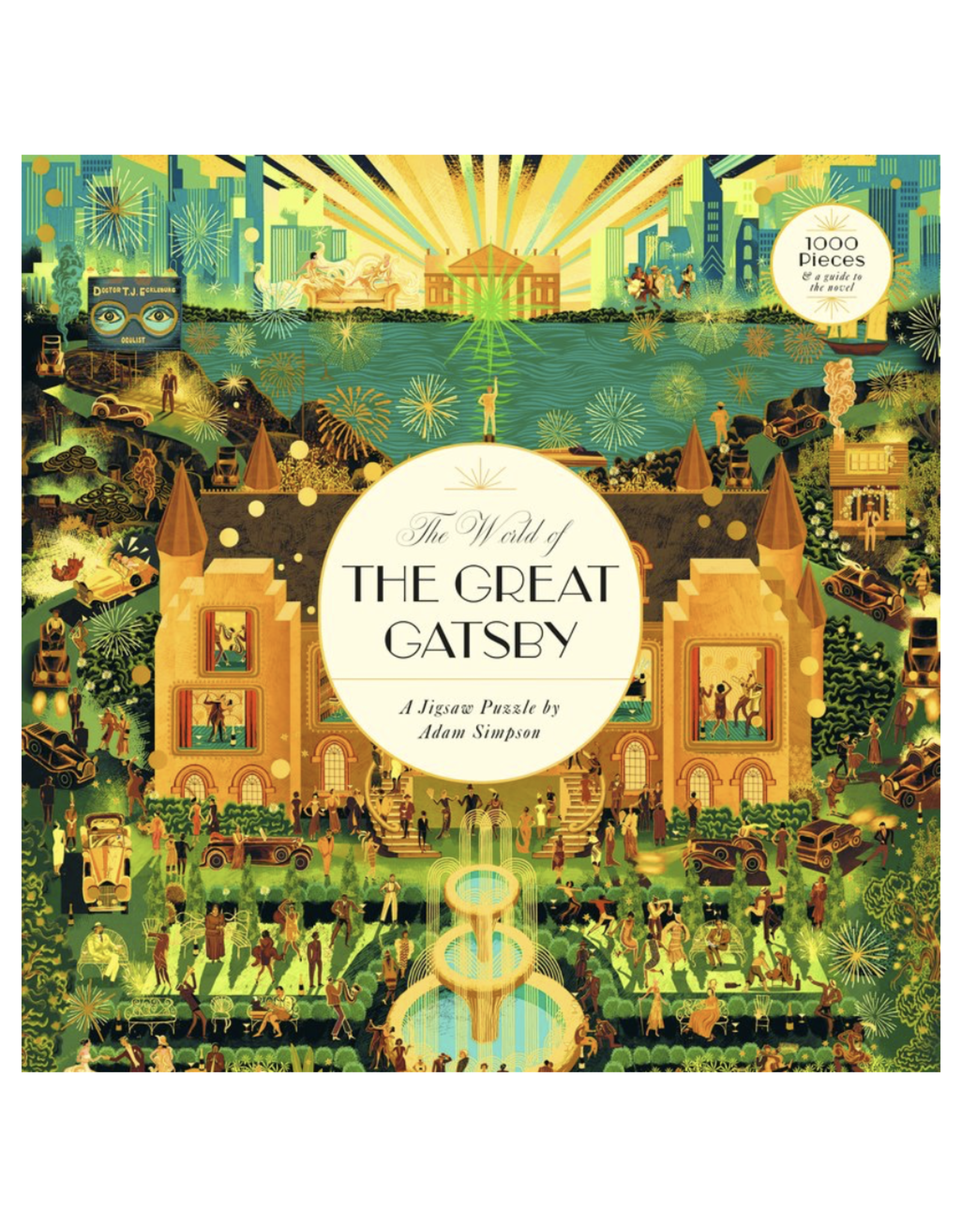 The World Of The Great Gatsby  1000 Piece Puzzle