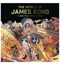The World Of James Bond 1000 Piece Puzzle
