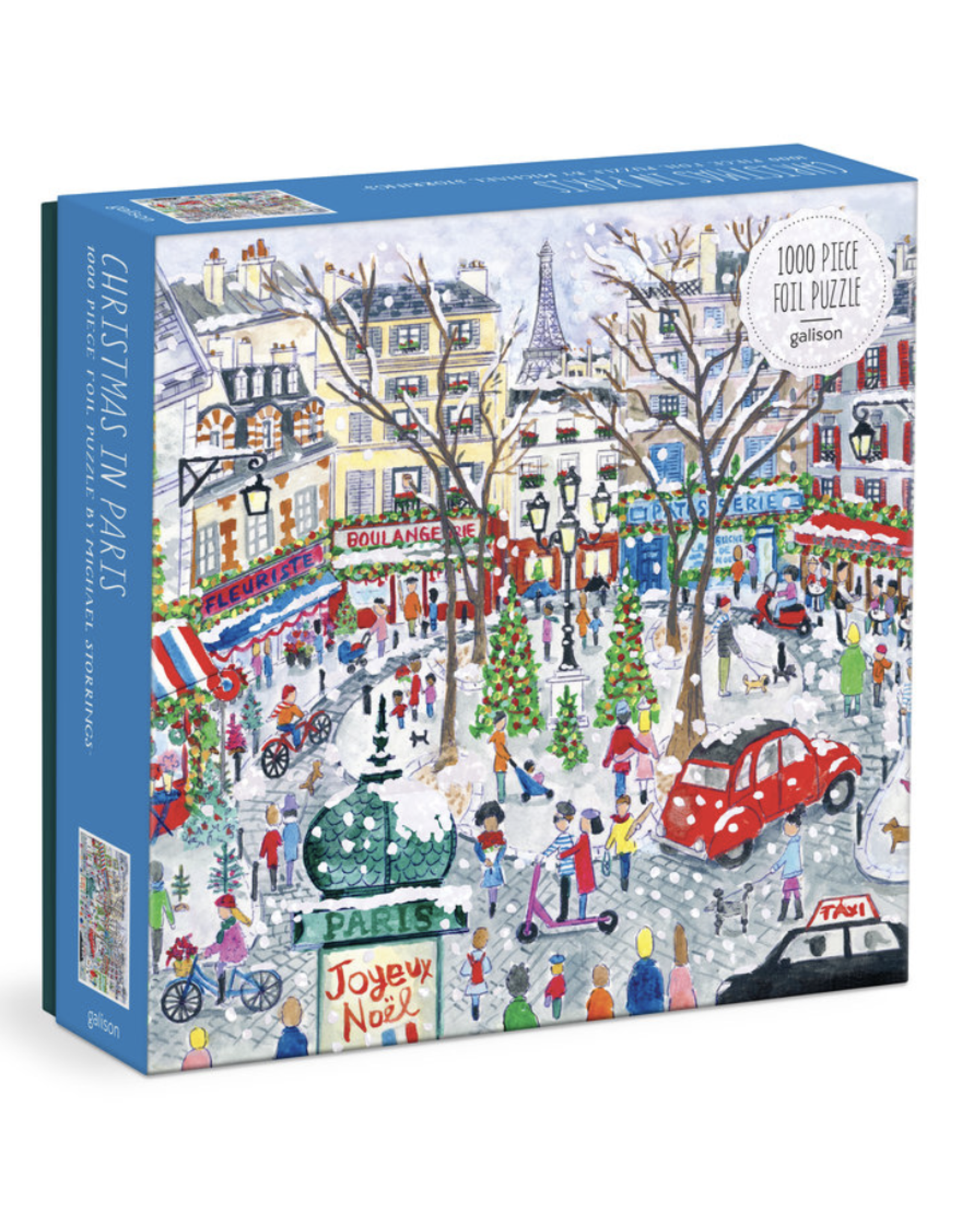 Christmas In Paris 1000 Piece Puzzle