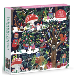 Yuletide Forest 500 Piece Puzzle