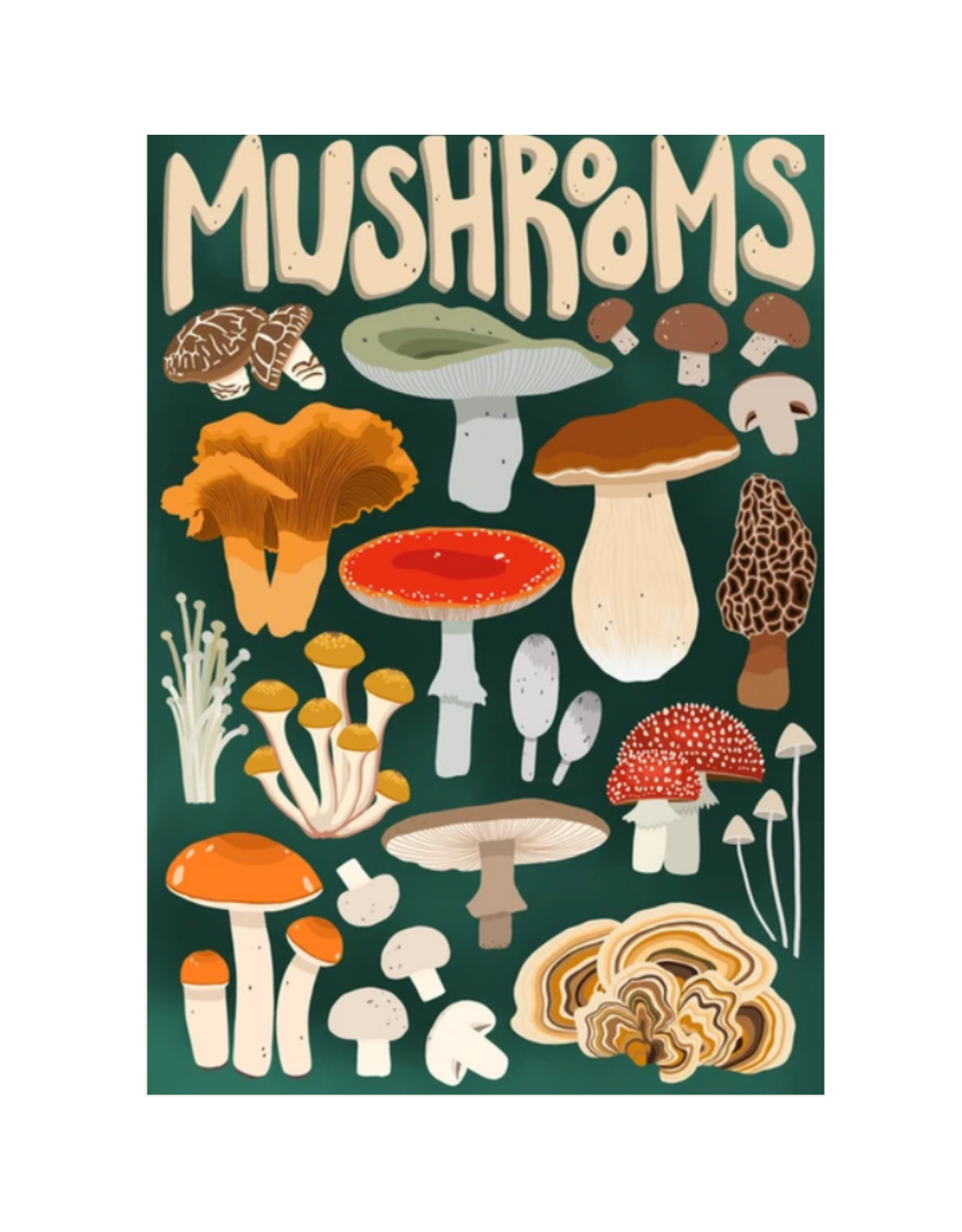 Villager Puzzles Mushroom Forager 1000 Piece Puzzle