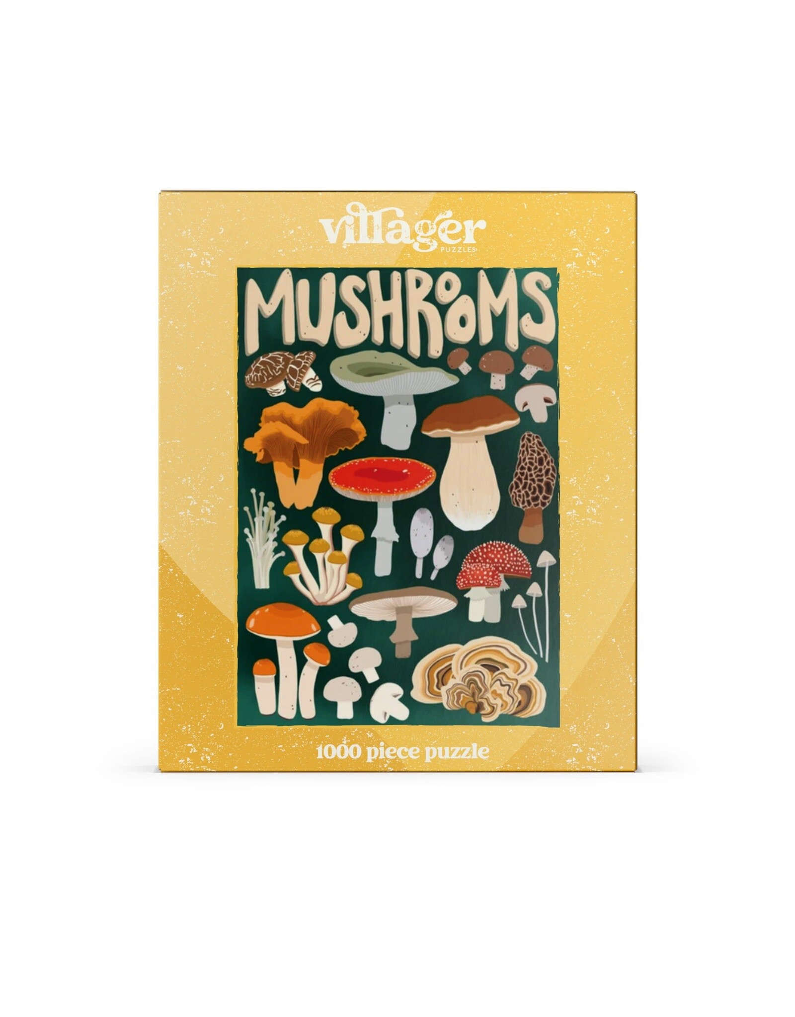 Villager Puzzles Mushroom Forager 1000 Piece Puzzle