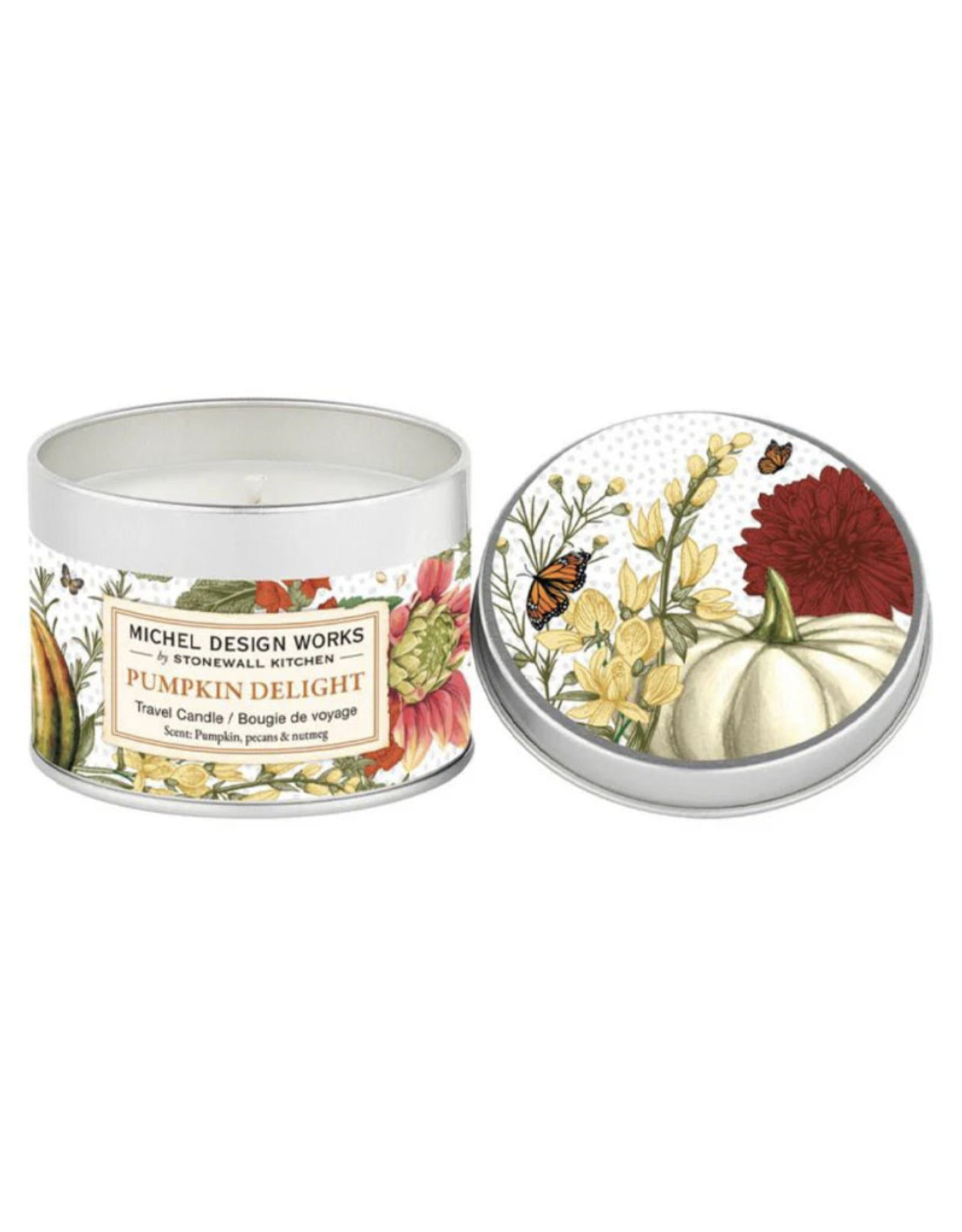 Michel Design Pumpkin Delight Travel Candle