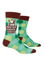 BQ Men's Sassy Socks - Mr. Pooper Scooper