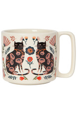 Catbloom Midi Mug