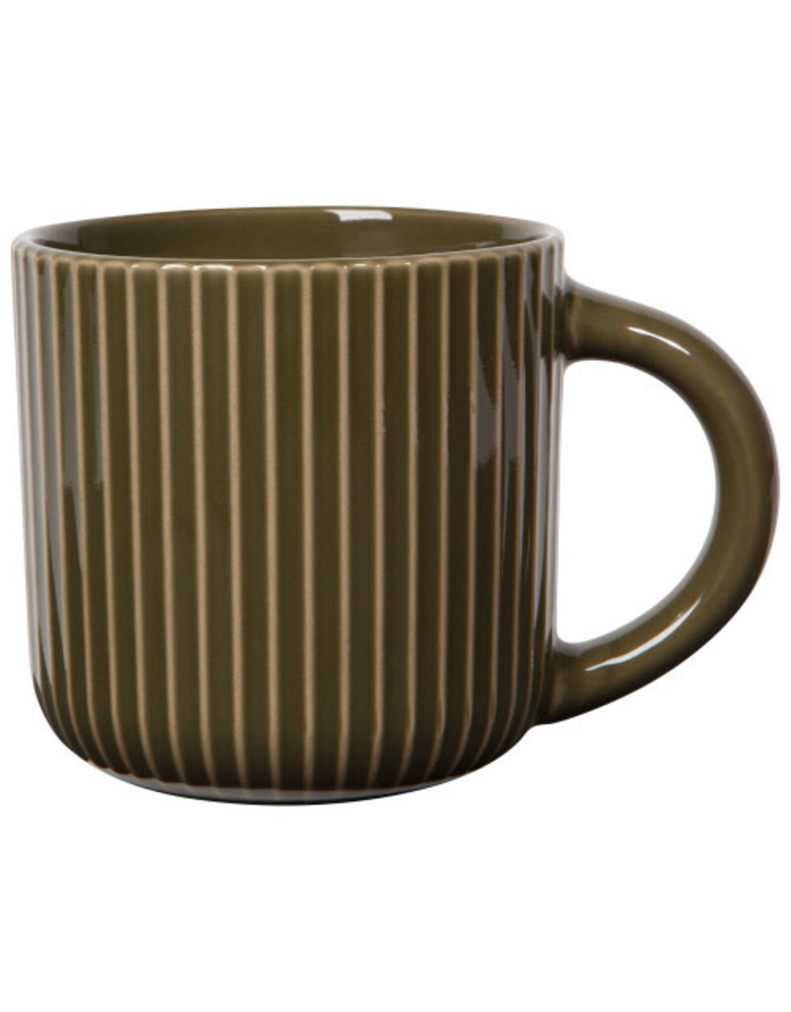 Olive Branch Fluted Mug