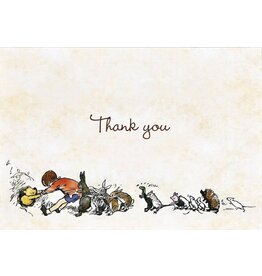 Pooh Bear Thank You Notes