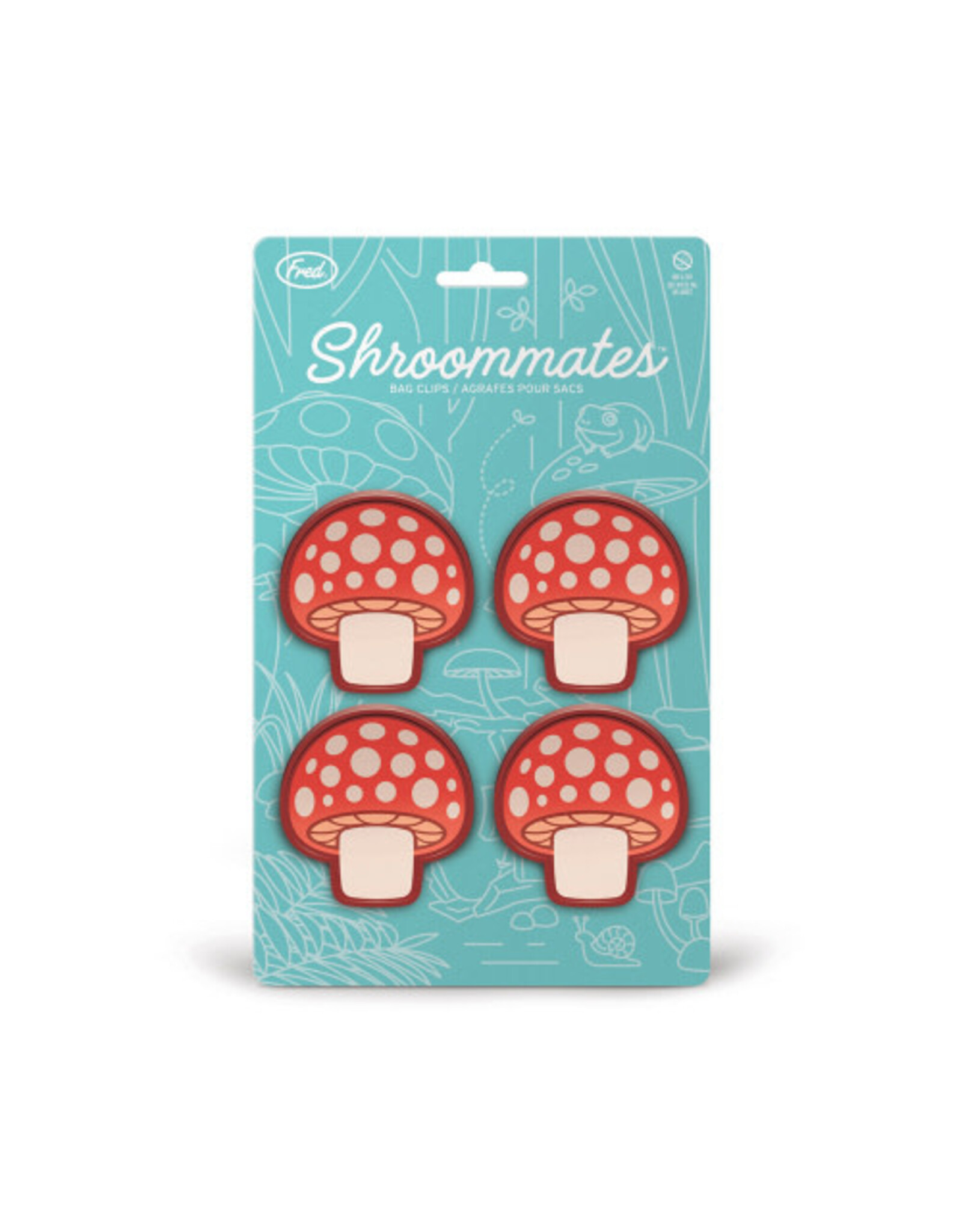 Shroommates - Set/4 Bag Clips