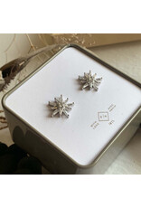 Pika & Bear Sirius Swarovski Crystal Stud Earrings - Sterling Silver