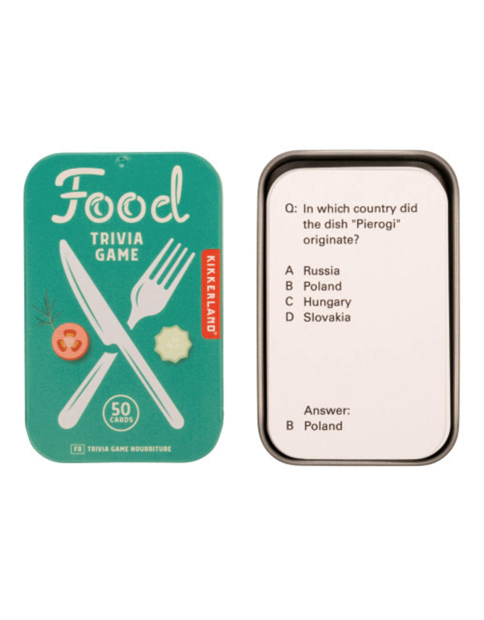 Food Trivia Kit