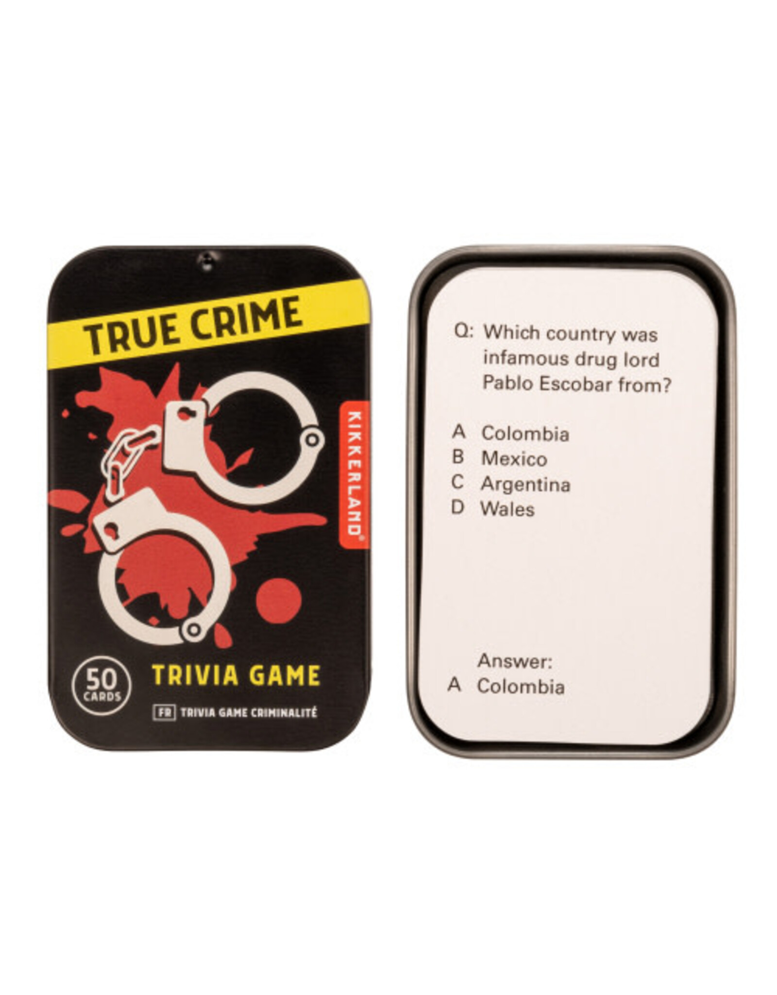 True Crime Trivia Kit