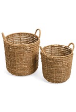 Grass Handled Basket -