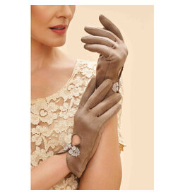 Powder Design Suki Faux Suede Gloves