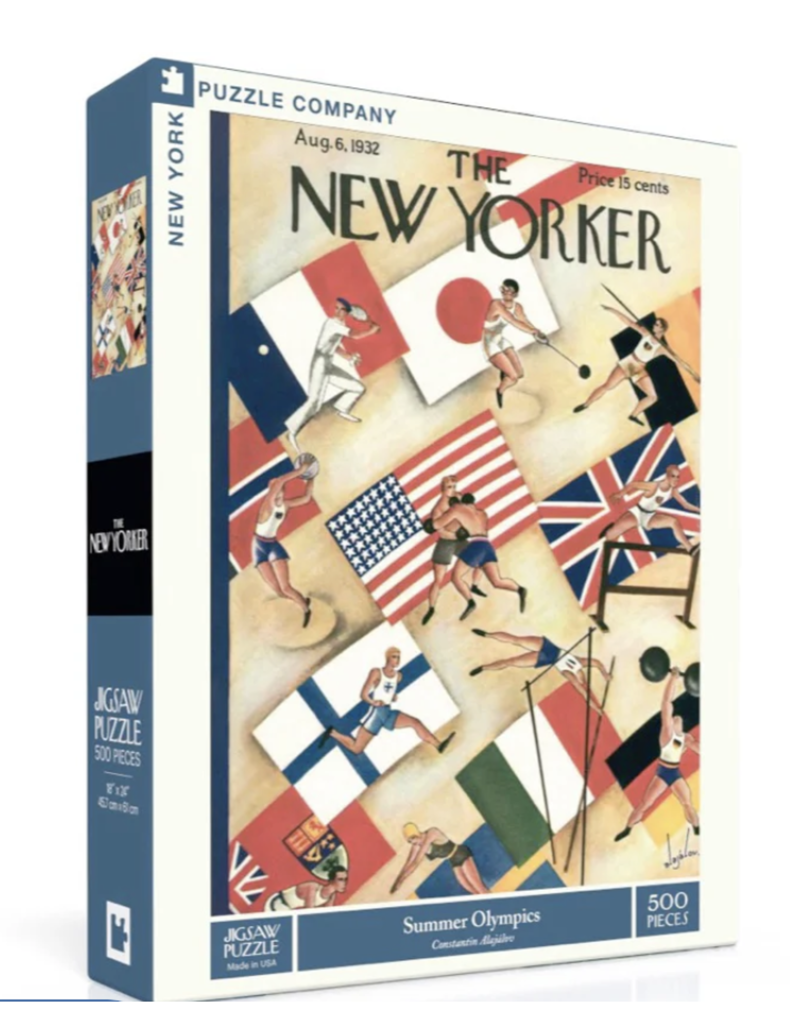 New York Puzzle Co New Yorker - Summer Olympics Puzzle - 500 Pieces