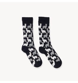 Pokoloko Herd Black Alpaca Socks