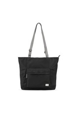 Ori London Trafalgar Recycled Canvas Medium Tote - Black