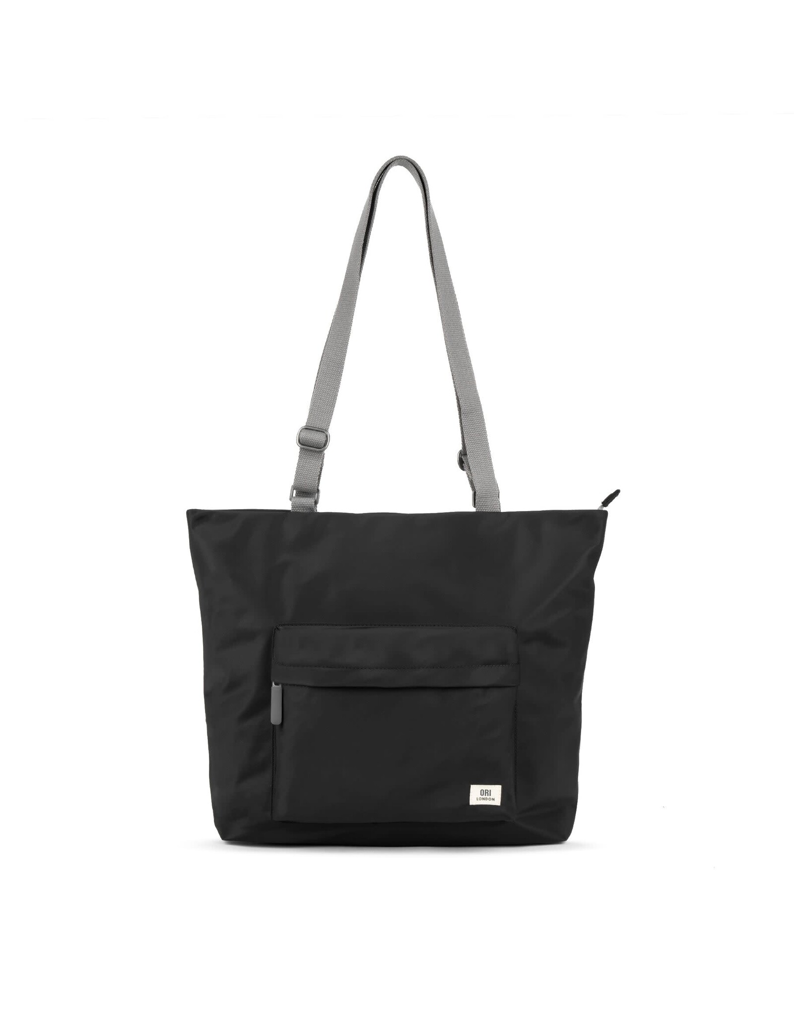 Ori London Trafalgar Recycled Canvas Medium Tote - Black
