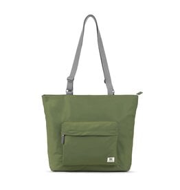 Ori London Trafalgar Recycled Nylon Medium Tote - Avocado