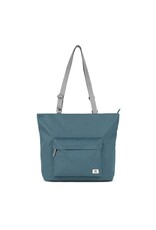 Ori London Trafalgar Recycled Nylon Medium Tote - Airforce Blue