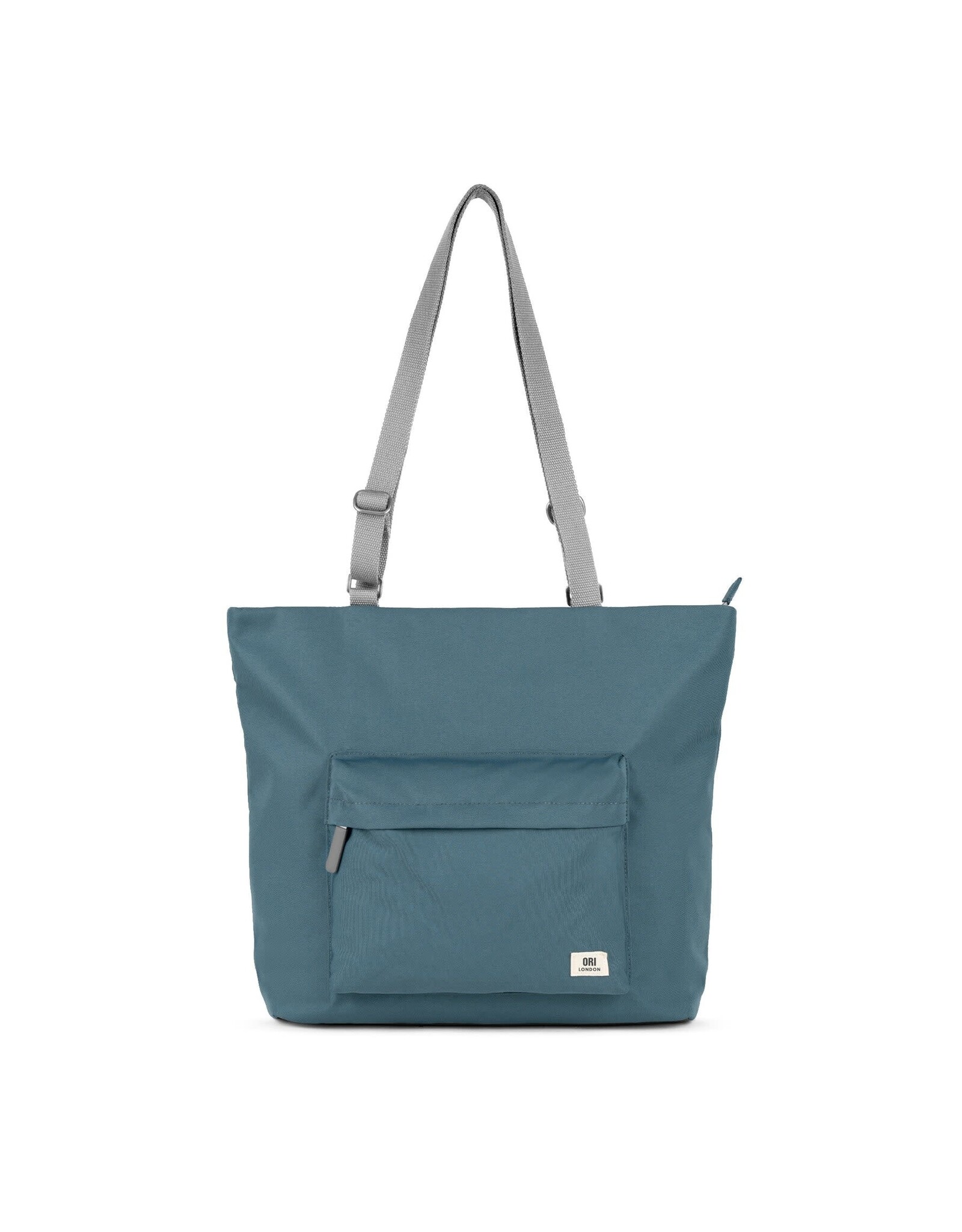 Ori London Trafalgar Recycled Nylon Medium Tote - Airforce Blue