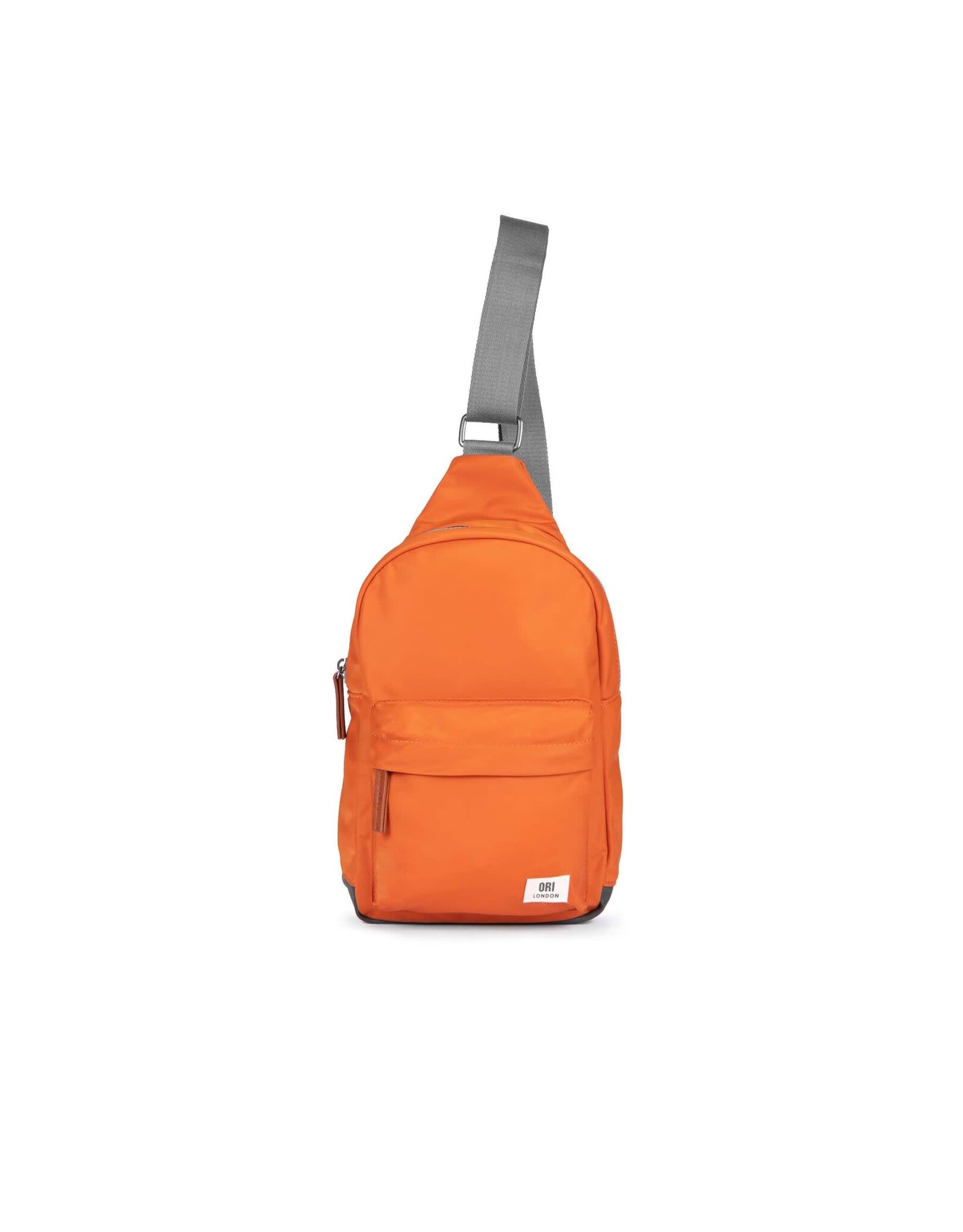 Ori London Willesden B Large Recycled Nylon Crossbody Bag-Burnt Orange