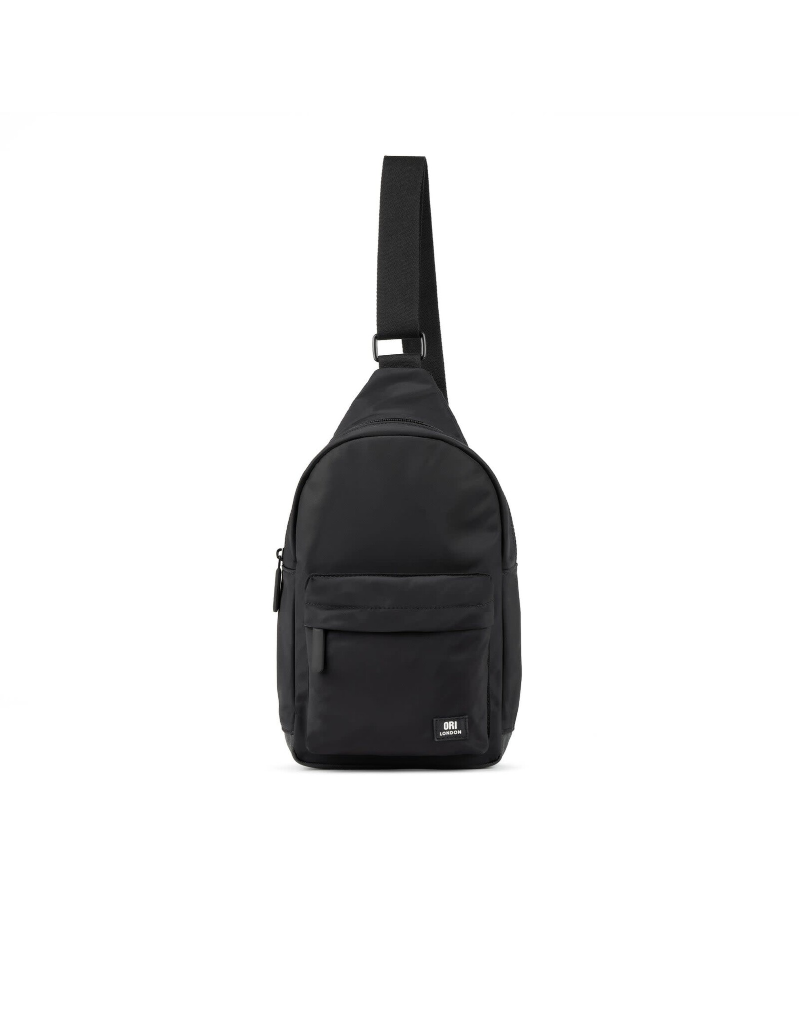 Ori London Willesden B Large Recycled Nylon Crossbody Bag-Black