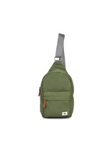 Ori London Willesden B Large Recycled Nylon Crossbody Bag-Avocado