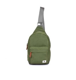 Ori London Willesden B Large Recycled Nylon Crossbody Bag-Avocado