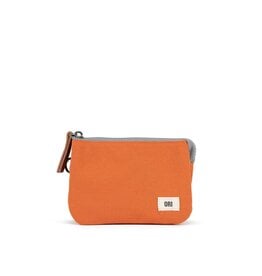 Ori London Carnaby Sm Recycled Canvas Wallet - Orange