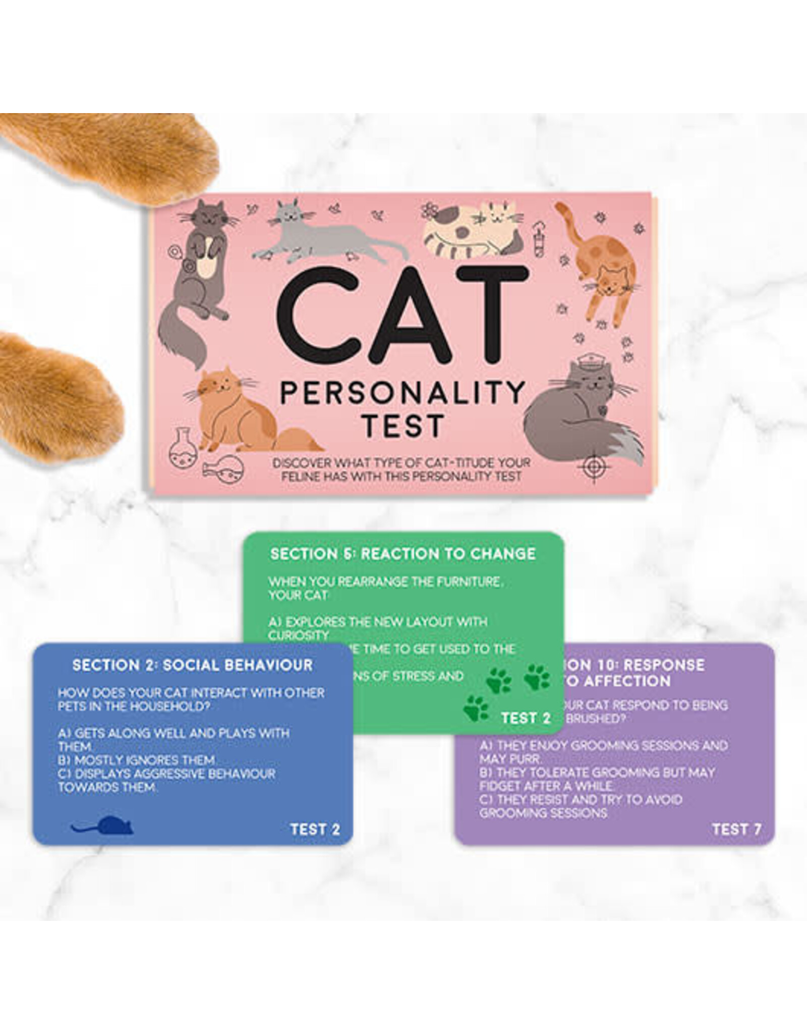 Gift Republic Pet Personality Test - Cat