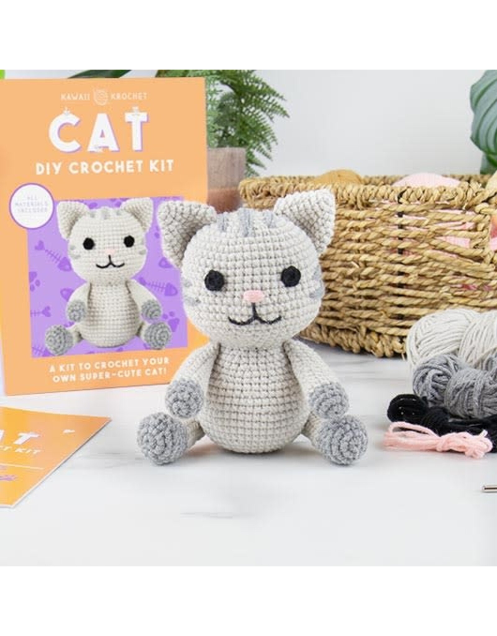 Gift Republic Cat Crochet Kit
