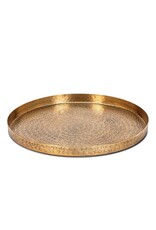 Medium Hammered Tray with Edge