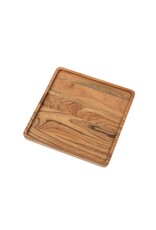 Heritage Acacia Square Tray - Large