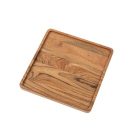 Heritage Acacia Square Tray - Large