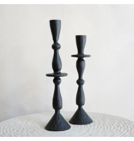 Imani Candle Holder - Black -